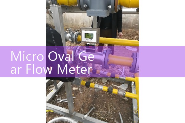 Micro Oval Gear Flow Meter Ml/Min Viscous Fluid Sizing