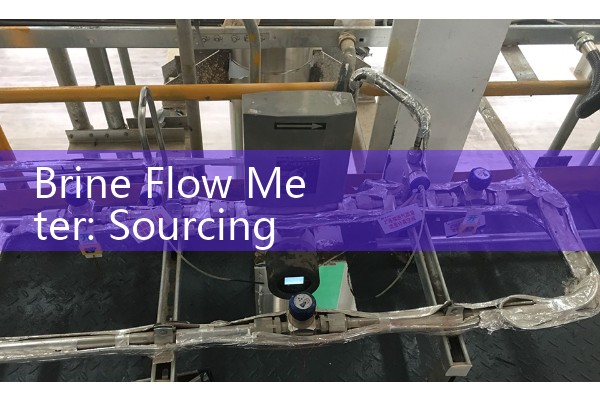 Brine Flow Meter: Sourcing Corrosive Saltwater Pipeline Processing Sensors