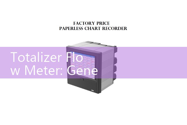 Totalizer Flow Meter: General principles of volumetric flow accumulation in piping systems.