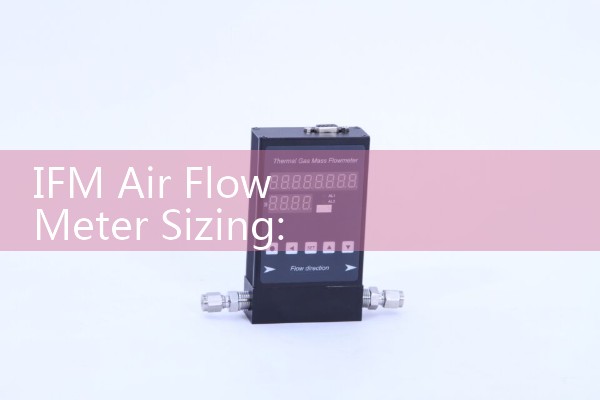 IFM Air Flow Meter Sizing: Optimizing Compressed Air Consumption with SD Sensors