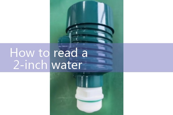 2 inch water flow meter