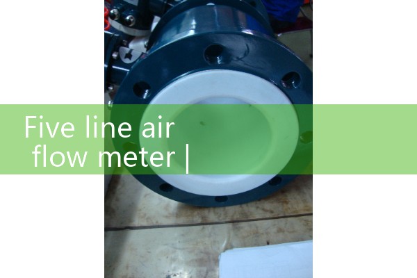 Five line air flow meter