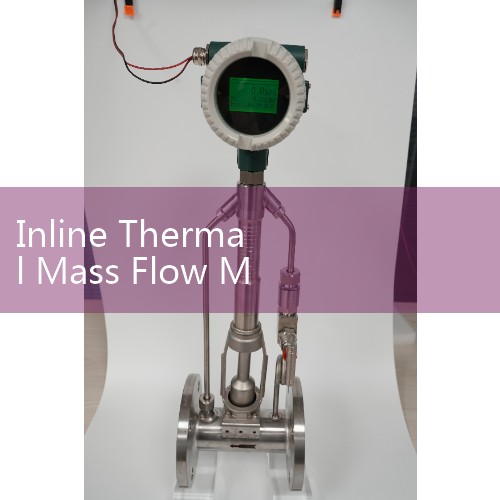 Inline Thermal Mass Flow Meter: Direct Gas Sizing without External Temperature and Pressure Corrections