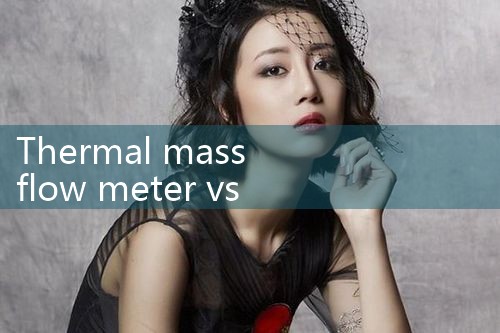 thermal mass flow meter vs vortex flow meter|turbine flow meter
