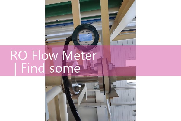 ro flow meter