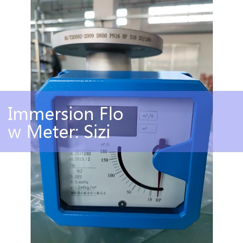 Immersion Flow Meter: Sizing Heavy Duty Hot Wire Insertion Probes for Commercial Factory Vent Chimneys